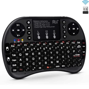 Ασύρματο Keyboard Rii i8+ Mini Μπροστινή Όψη