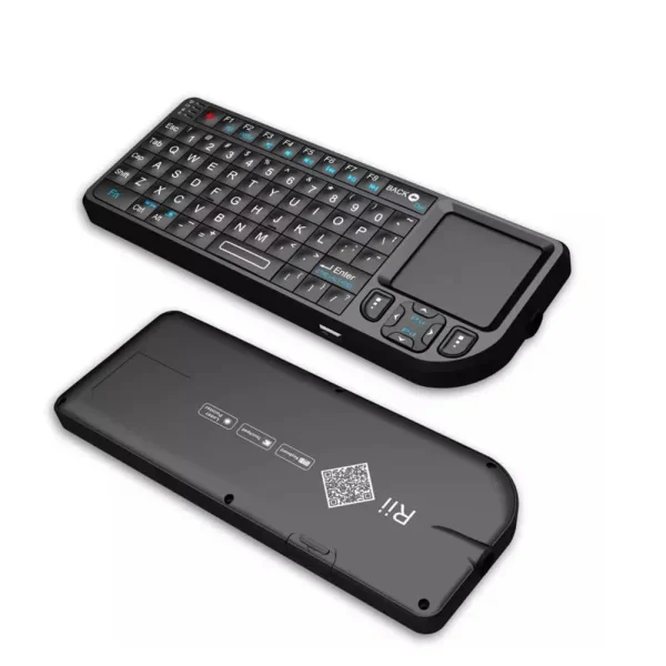 Rii K01 V3 Mini 2.4G RF Wireless Keyboard Μπριτινή , Πίσω Όψη